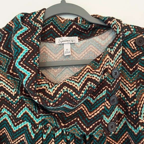 Speechless | women’s sweater dress | size: large | multi color - Picture 3 of 5